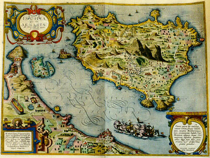 image of the map